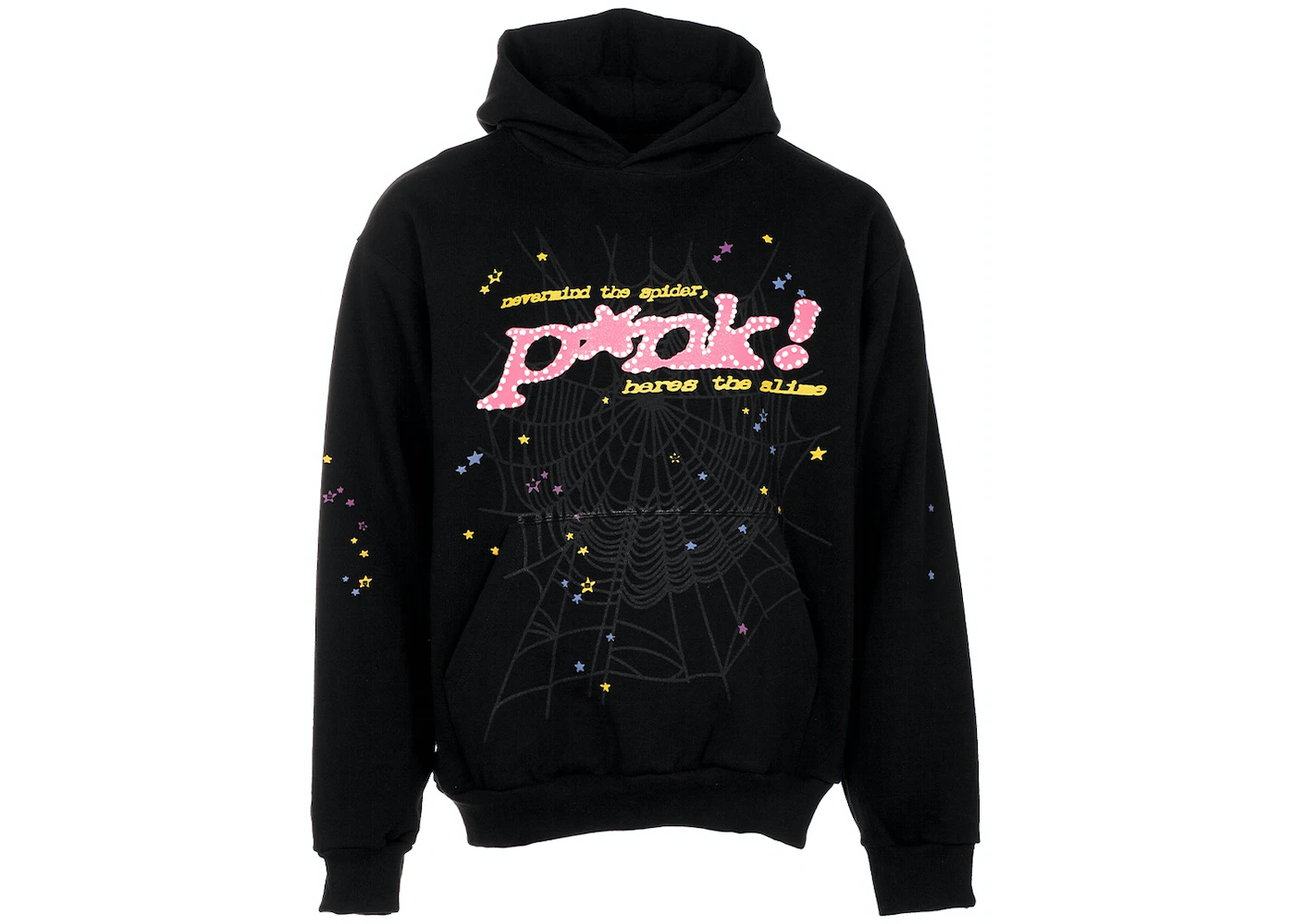 Stockx Kicks is best fake sp5der hoodie website, which offer high quality Sp5der P*NK Hoodie Black replicas.