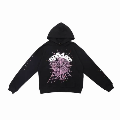 Sp5der Hoodie Black 01