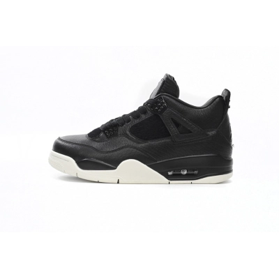 PK God Batch Air Jordan 4 Retro Pony Hair Black 819139-010 01