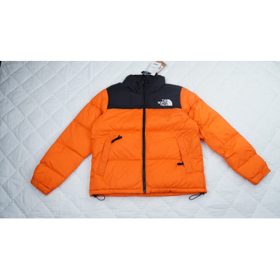The North Face Black and Blackish Orange Down Jacket 01