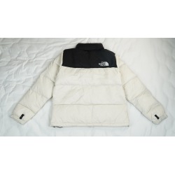 The North Face Black and Blackish White Down Jacket