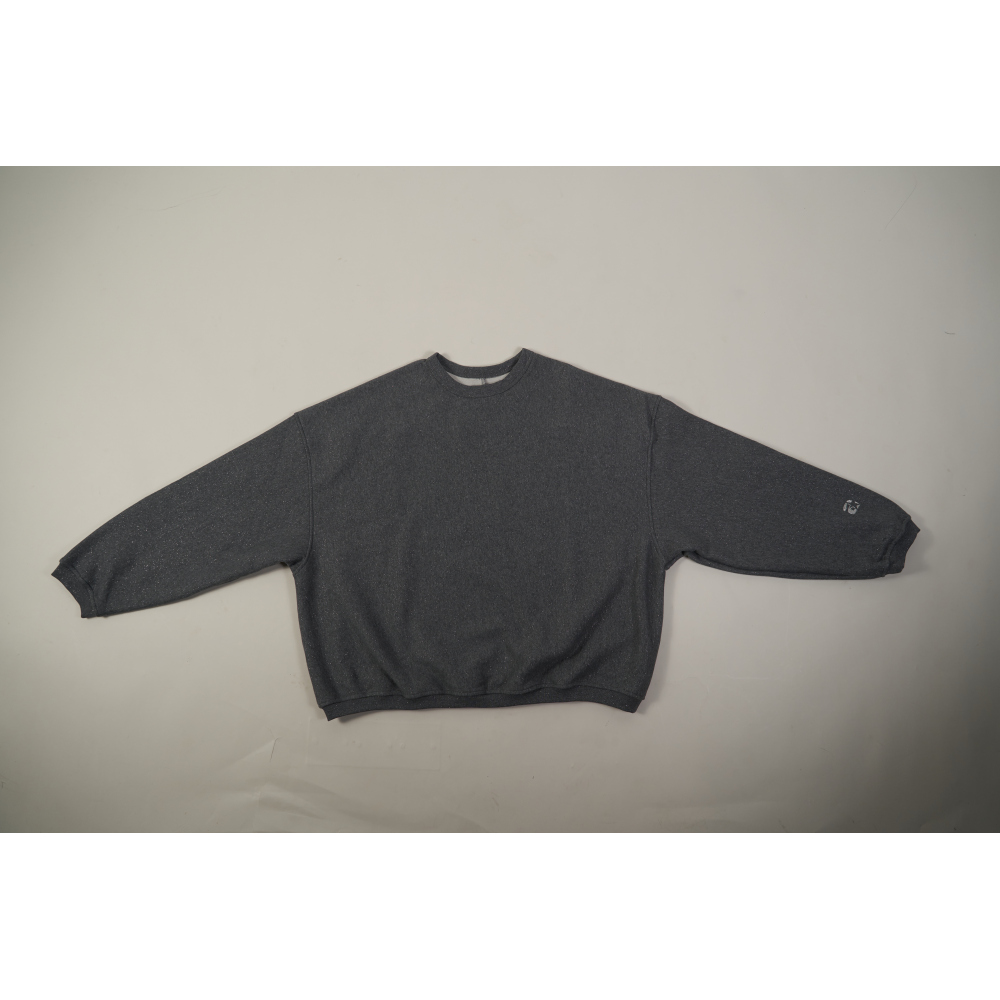 star-patch crew-neck oversized sweatshirt 6CC3231005079
