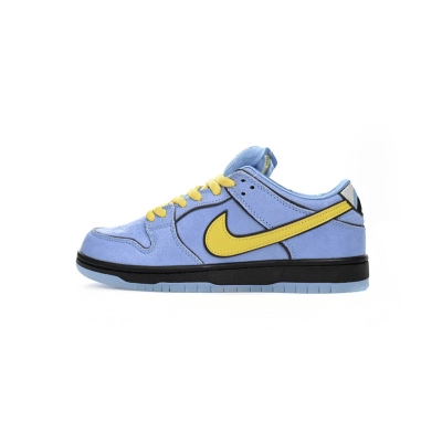 PK God Batch The Powerpuff Girls x Nike SB Dunk Low Bubbles FZ8320-400 01