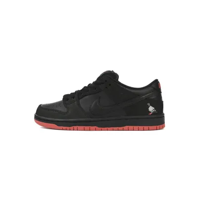 PK God Batch Nike SB Dunk Low Black Pigeon 883232-008 01