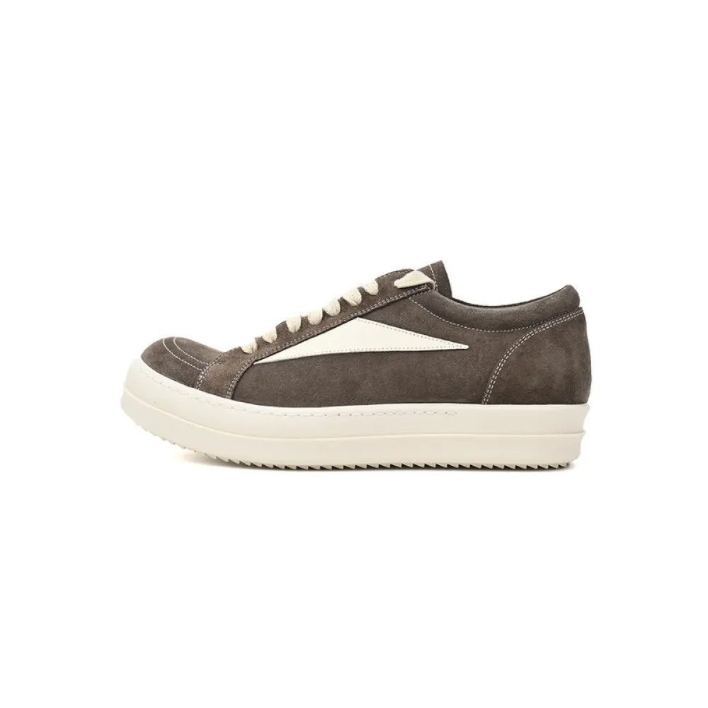 RICK OWENS VINTAGE SNEAKS IN VELOUR SUEDE COW RU02B2897 LPOLPO-3411