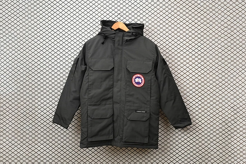 CANADA GOOSE Grey Down Jacket