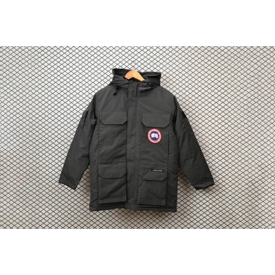 CANADA GOOSE Grey Down Jacket 01