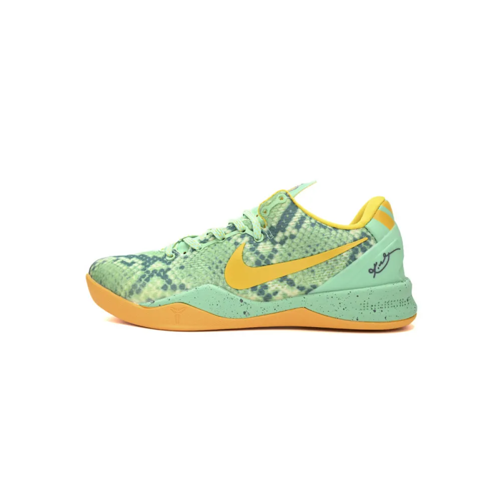 PK God Batch Nike Kobe 8 System Green Glow Laser Orange 555035-304
