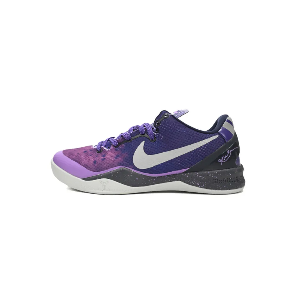 PK God Batch Nike Kobe 8 Playoffs Purple Platinum 555035-500