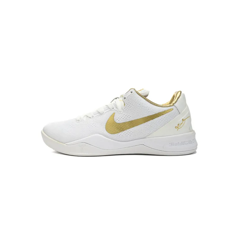 PK God Batch Nike Kobe 8 Protro White Metallic Gold FV6325-100