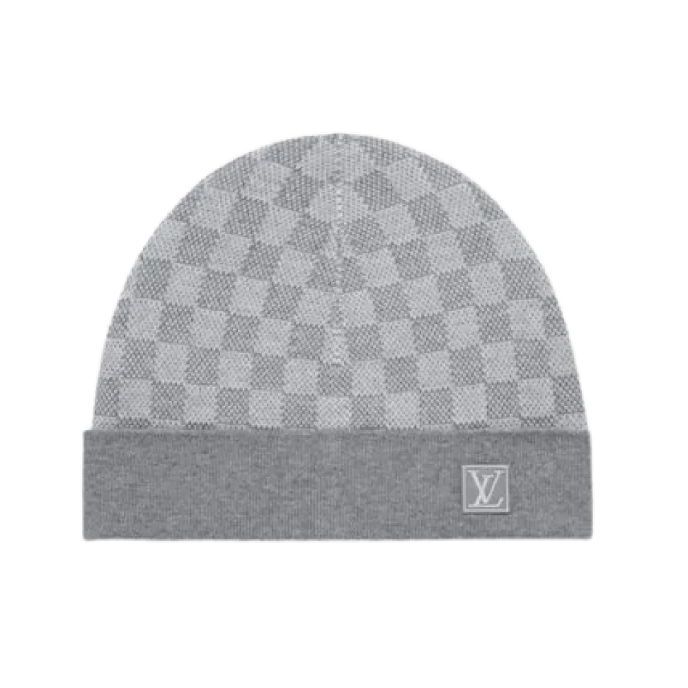 [Add One] LOUIS VUITTON Petit Damier Hat NM Grey