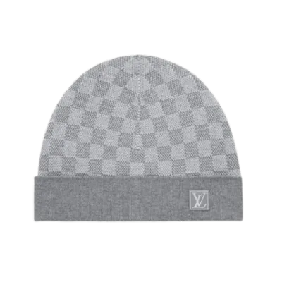 [Add One] LOUIS VUITTON Petit Damier Hat NM Grey 01