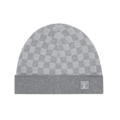 [Add One] LOUIS VUITTON Petit Damier Hat NM Grey 01