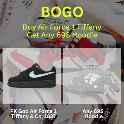 [BOGO] Purchase PK God Batch Air Force 1 Low Tiffany Get 69$ Hoodie 01