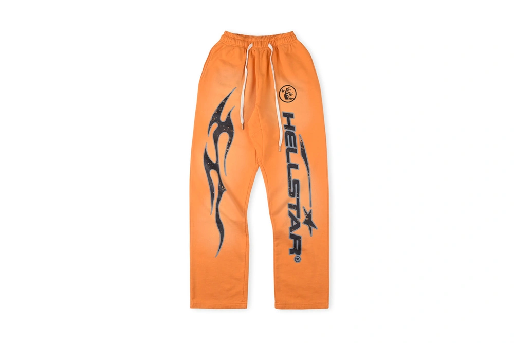 Hellstar Studios Orange Sweatpants