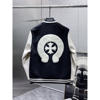 CHROME HEARTS Baseball Cotton Jacket 8621 02
