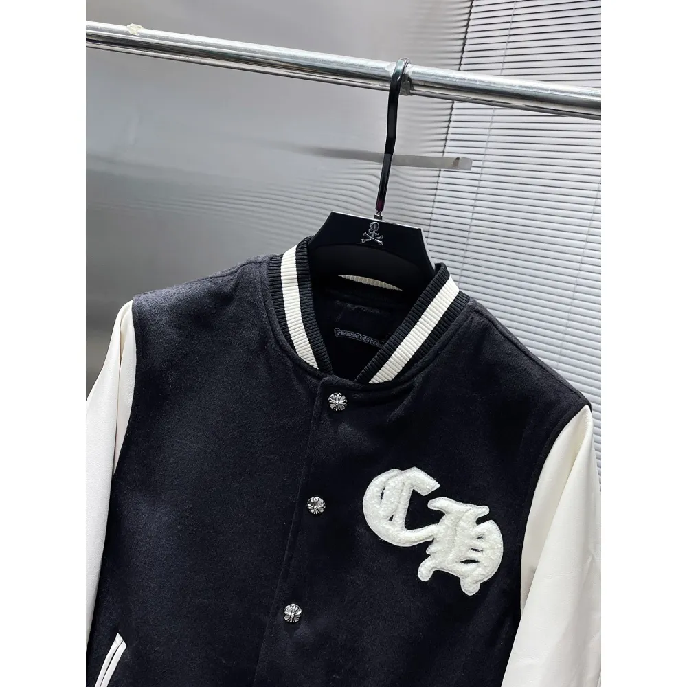 CHROME HEARTS Baseball Cotton Jacket 8621