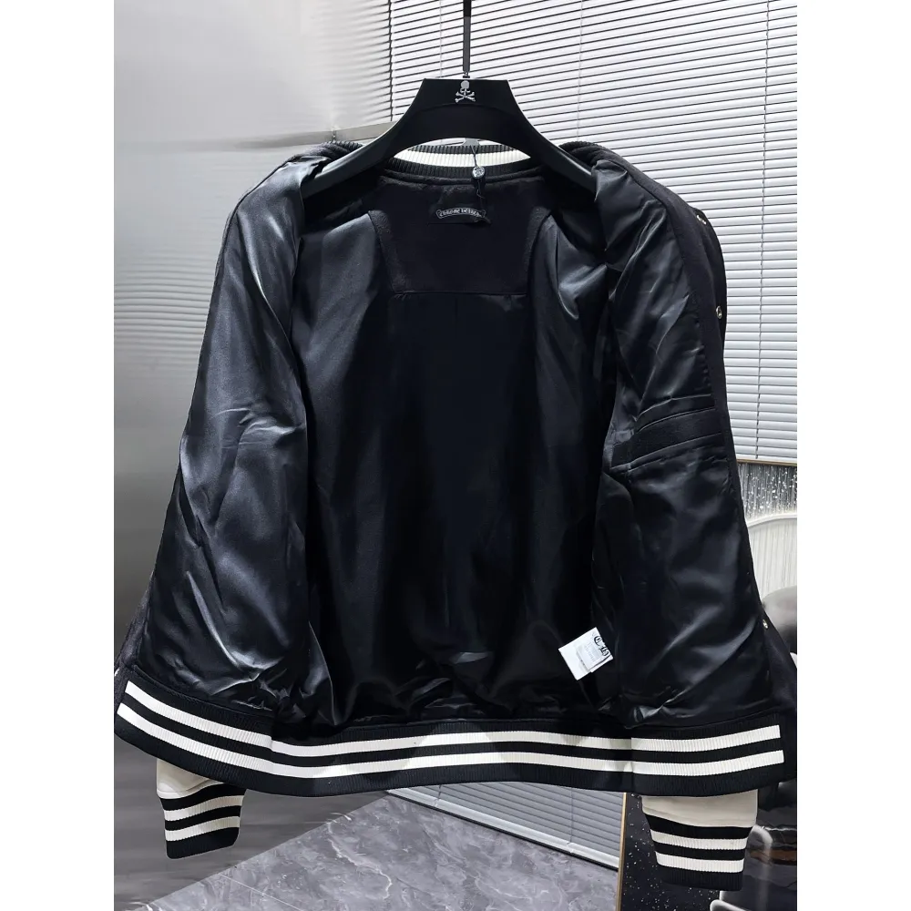 CHROME HEARTS Baseball Cotton Jacket 8621