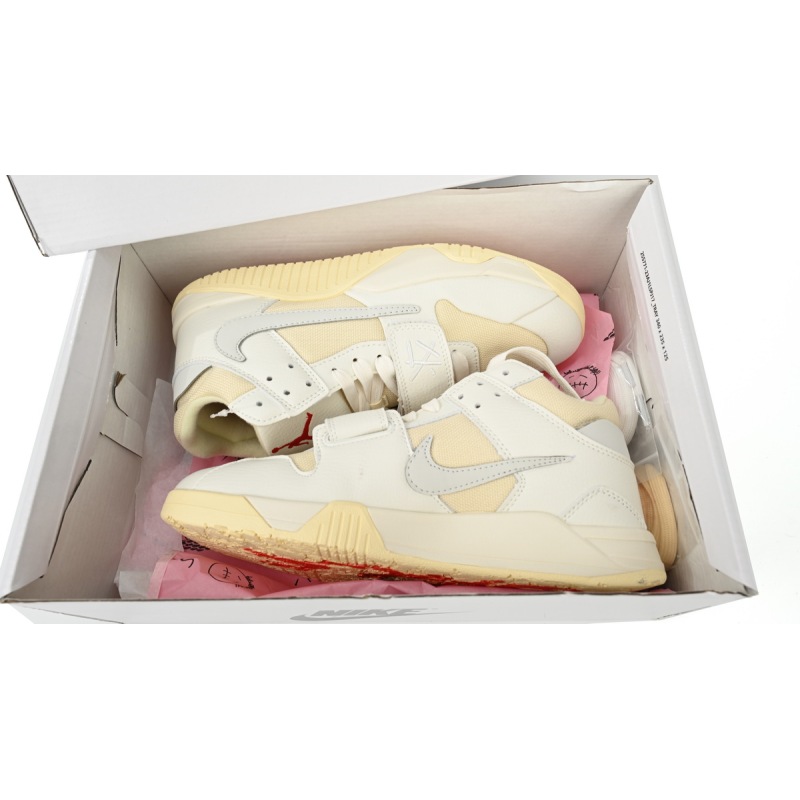 Travis Scott x Jordan Cut The Check Nice Kicks White FZ8117-401