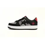 A Bathing Ape Bape Sta Low Black and Red Co Branding 7123-191-901