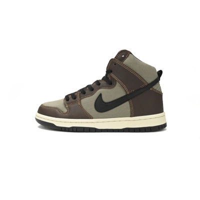 PK God Batch Nike SB Dunk High Baroque Brown BQ6862-201 01