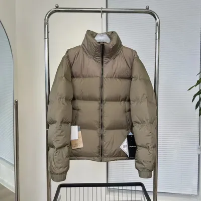 The North Face 1996S Grayish Brown Down Jacket 01