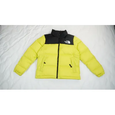 The North Face 1996 Splicing White And Red Apple Green 01