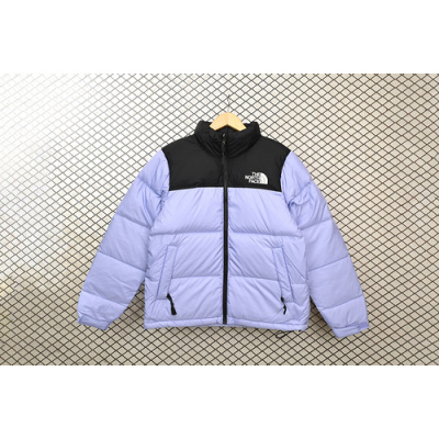 The North Face 1996 Splicing White And Taro Purple 01