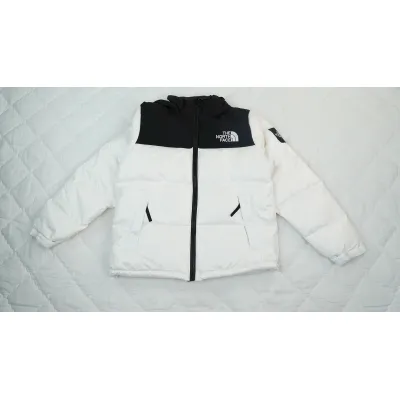 The North Face Black and Blackish White Down Jacket 01