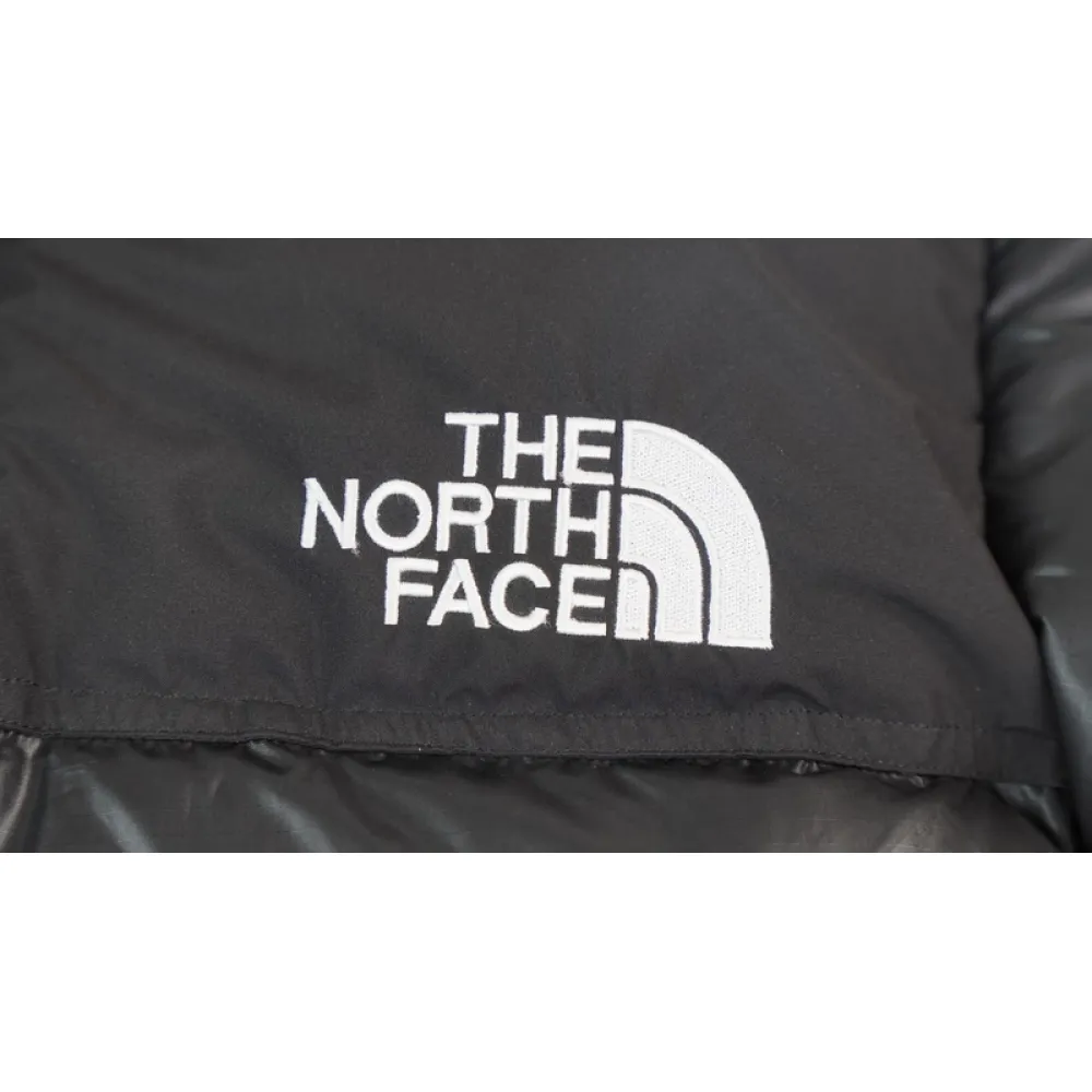 the n0*h F**e splicing black down jacket