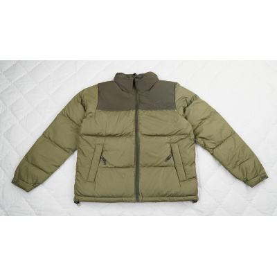 The North Face 1996 Splicing White And Double Green 01