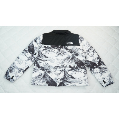 The North Face Splicing White And Snow Mountain 02