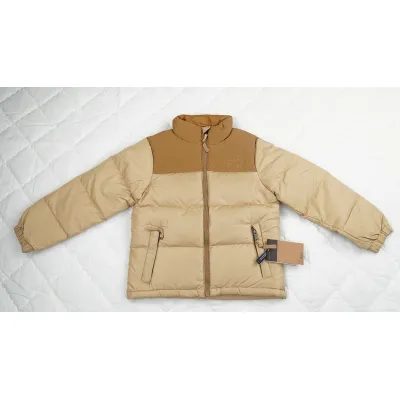 The North Face 1996 Splicing White And Wheat 01