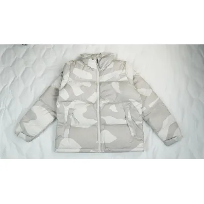 The North Face Splicing White And XX white Down Jacket 01