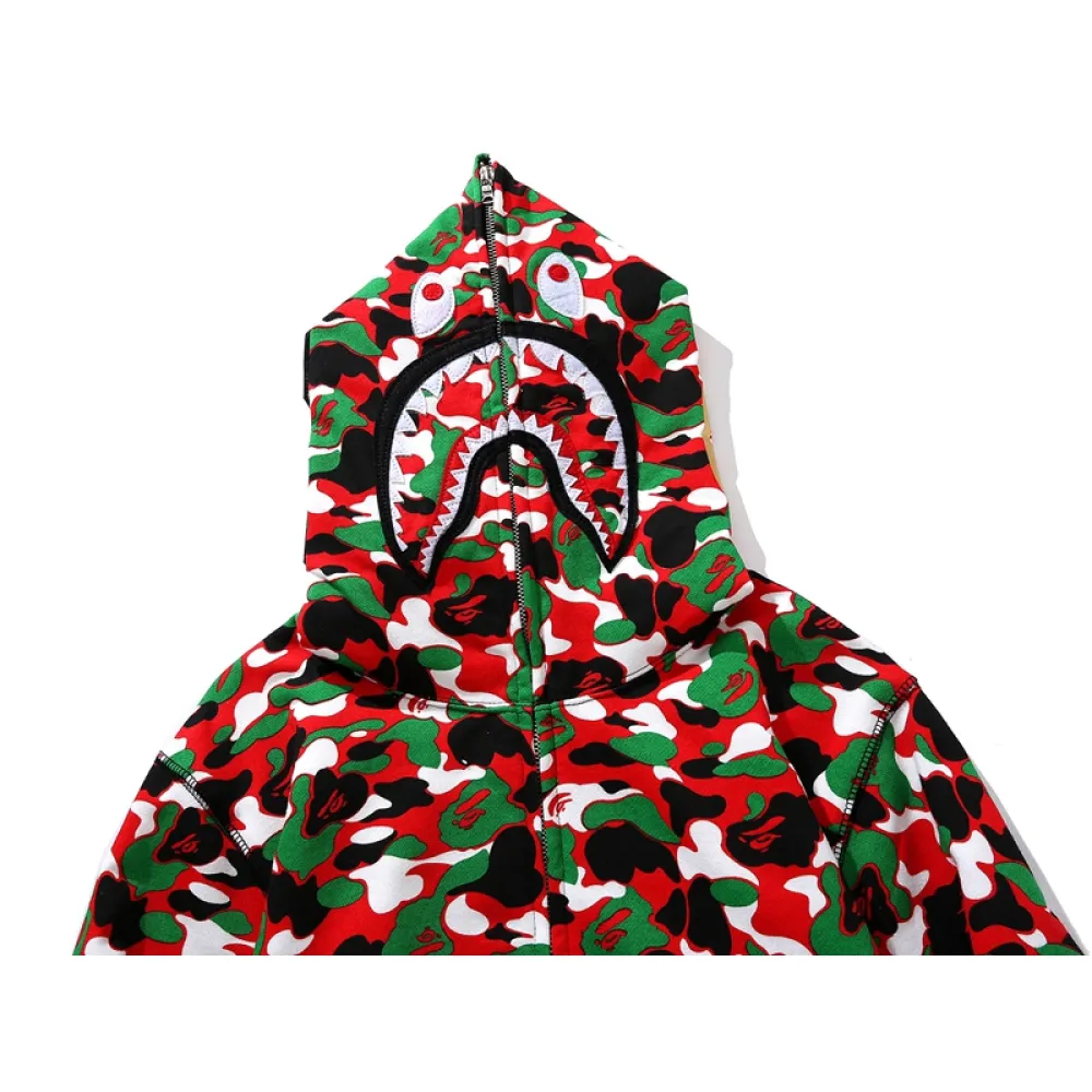 bape dubai 3rd anniversary shark full zip hoodie