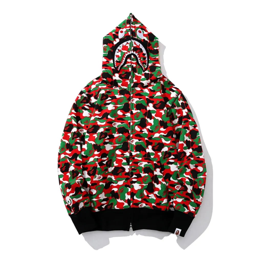 bape dubai 3rd anniversary shark full zip hoodie