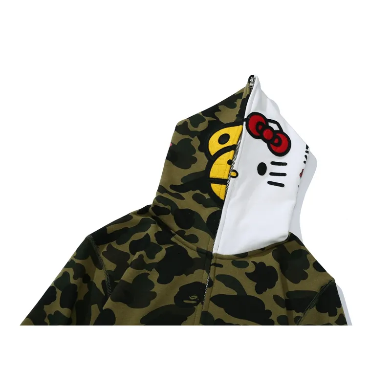 Hello kitty bape hoodie new arrivals