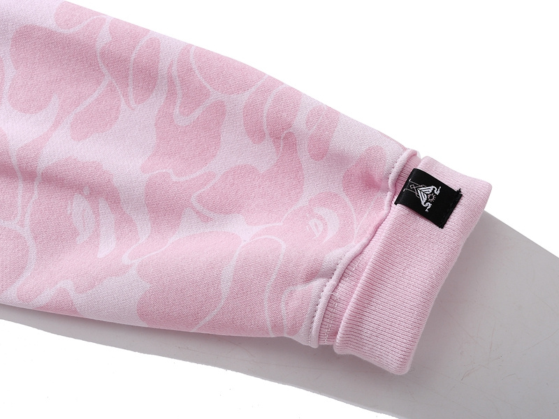 BAPE x Inter Miami CF Camo Pullover Hoodie Pink & Black & White