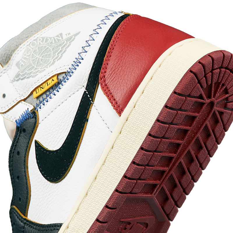 UCOO Batch Air Jordan 1 Retro High Union Los Angeles Black Toe BV1300-106