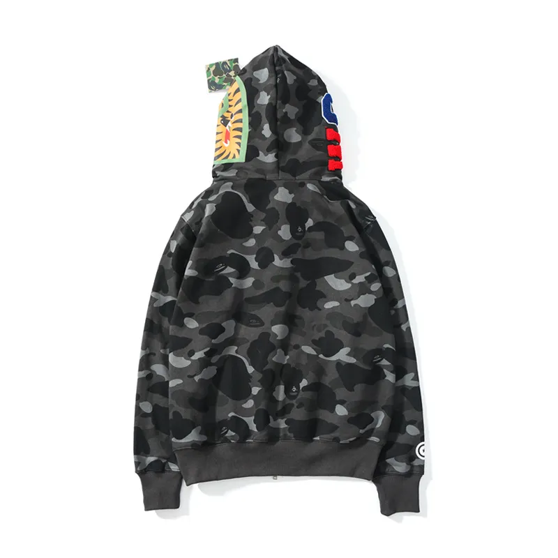 BAPE classic thin velvet hoodie