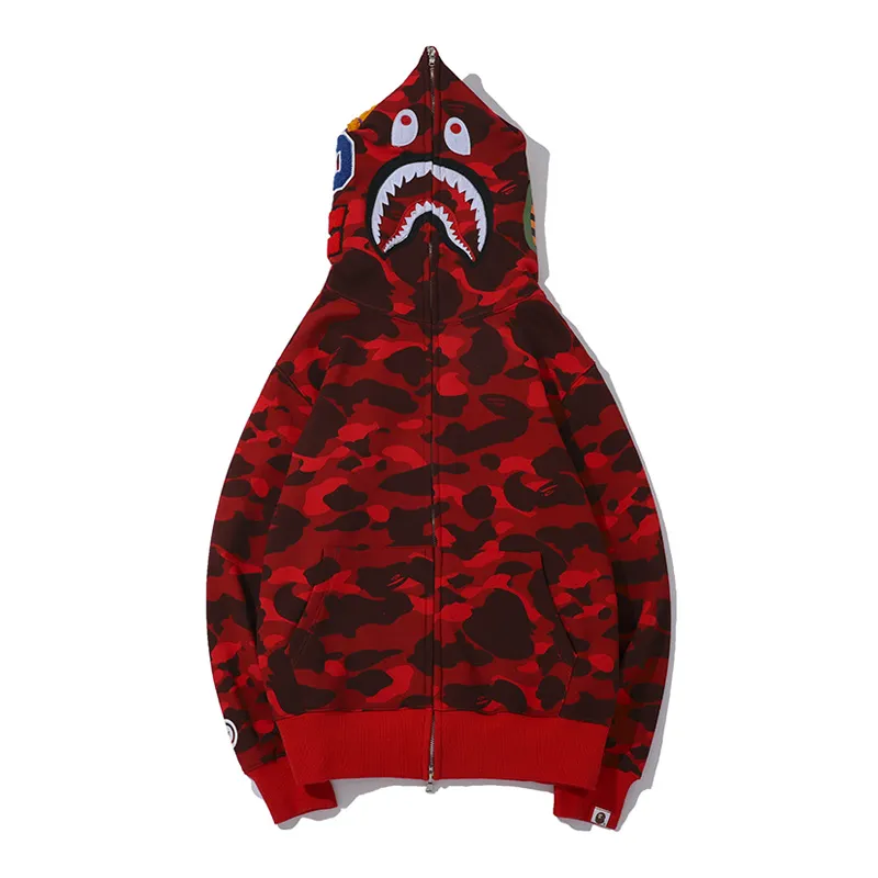 BAPE classic thin velvet hoodie