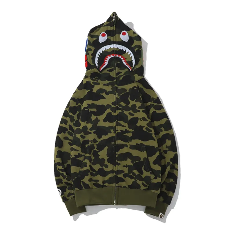 BAPE classic thin velvet hoodie