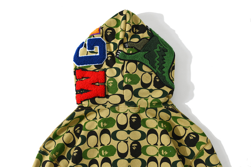BAPE Dinosaur Collaboration Camouflage Hoodie
