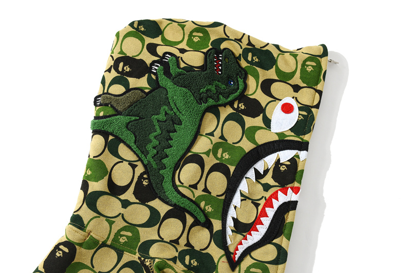 BAPE Dinosaur Collaboration Camouflage Hoodie