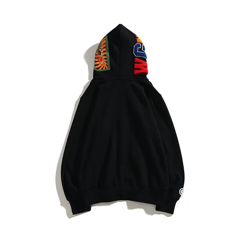 BAPE double hood camouflage hoodie