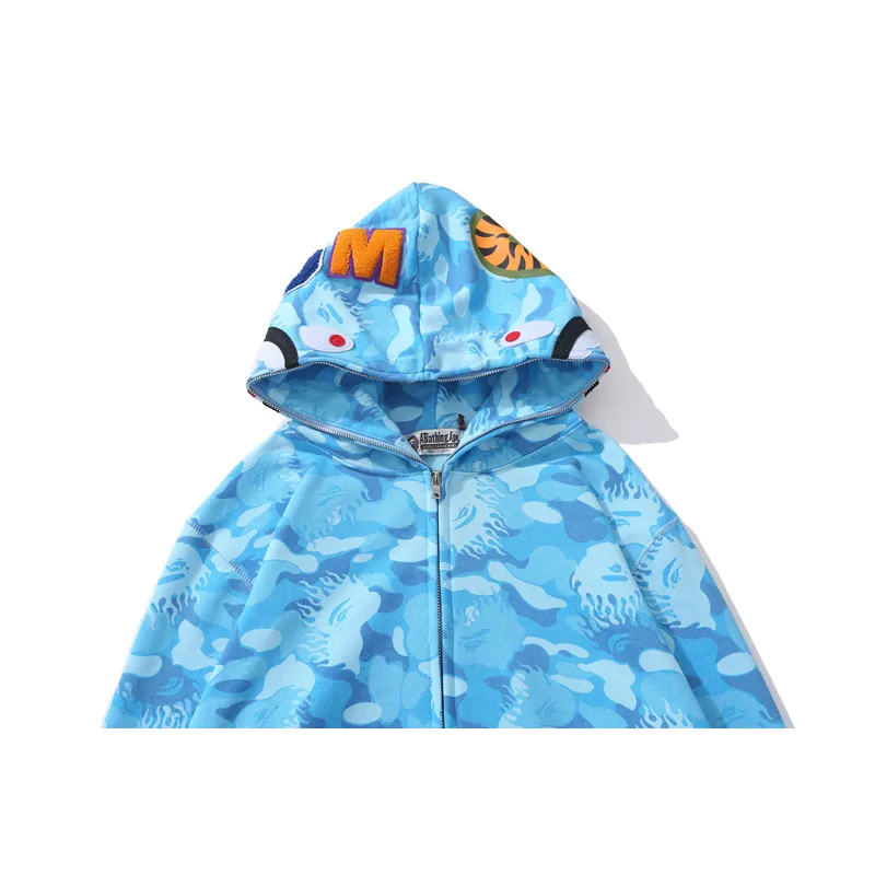 BAPE Flame Camouflage Hoodie