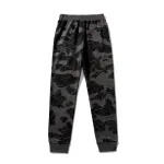 BAPE LAYERED LINE CAMO SHARK layered camouflage shark trousers