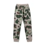 BAPE LAYERED LINE CAMO SHARK layered camouflage shark trousers