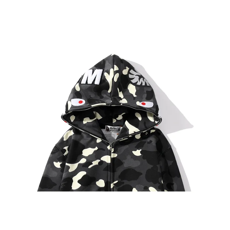 BAPE Luminous Spot Camouflage hoodie