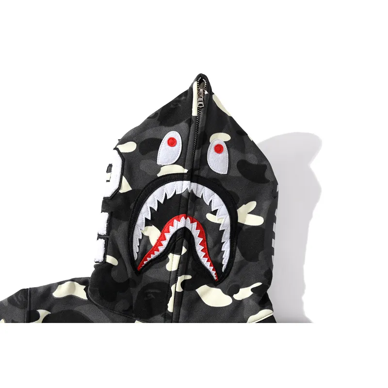 BAPE Luminous Spot Camouflage hoodie